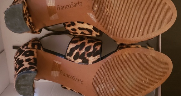 Franco Sarto 10M Animal Print Pumps - Picture 3 of 5